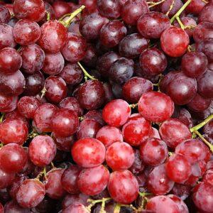 Uvas Rojas Sin Semillas